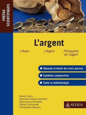 cover image of L'argent